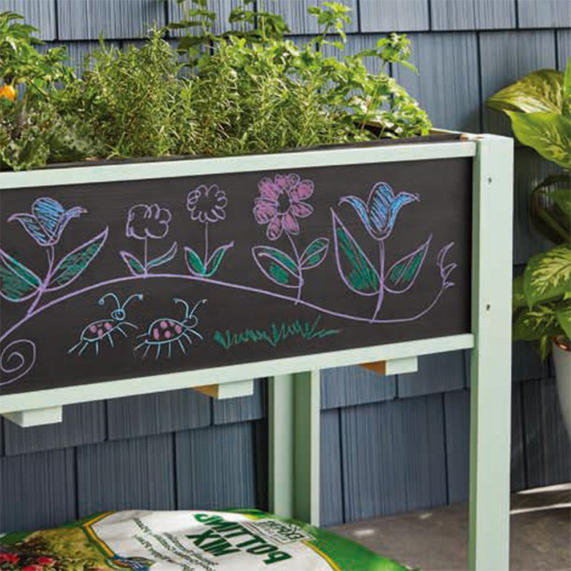 Jardinière de lit de jardin surélevée pour enfants